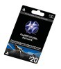 Playstation 3 - Cartão PlayStation Network de U$ 20 (PSN)